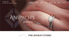 Desktop Screenshot of anspachsjewelry.com