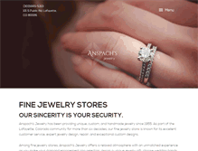 Tablet Screenshot of anspachsjewelry.com